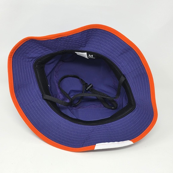 Nike Clemson Tigers Dri-Fit Purple Apex Boonie Bucket Hat/Cap Men's Size Medium - Picture 7 of 9
